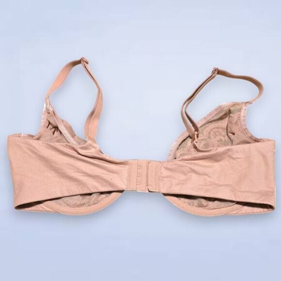 Victoria's Secret Body by Victoria‎ Unlined Demi Beige Lace Bra - 36DDD - Picture 2 of 4
